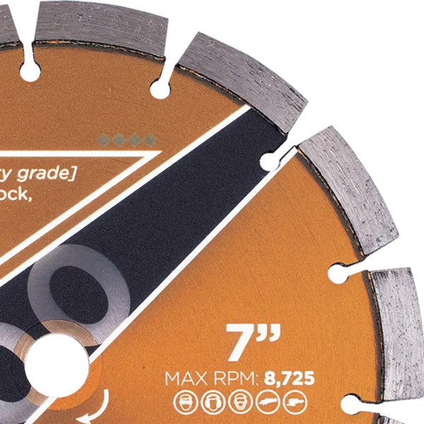 Diamond Vantage X200 Mortar Concrete Tuckpoint Diamond Blade - Image 4