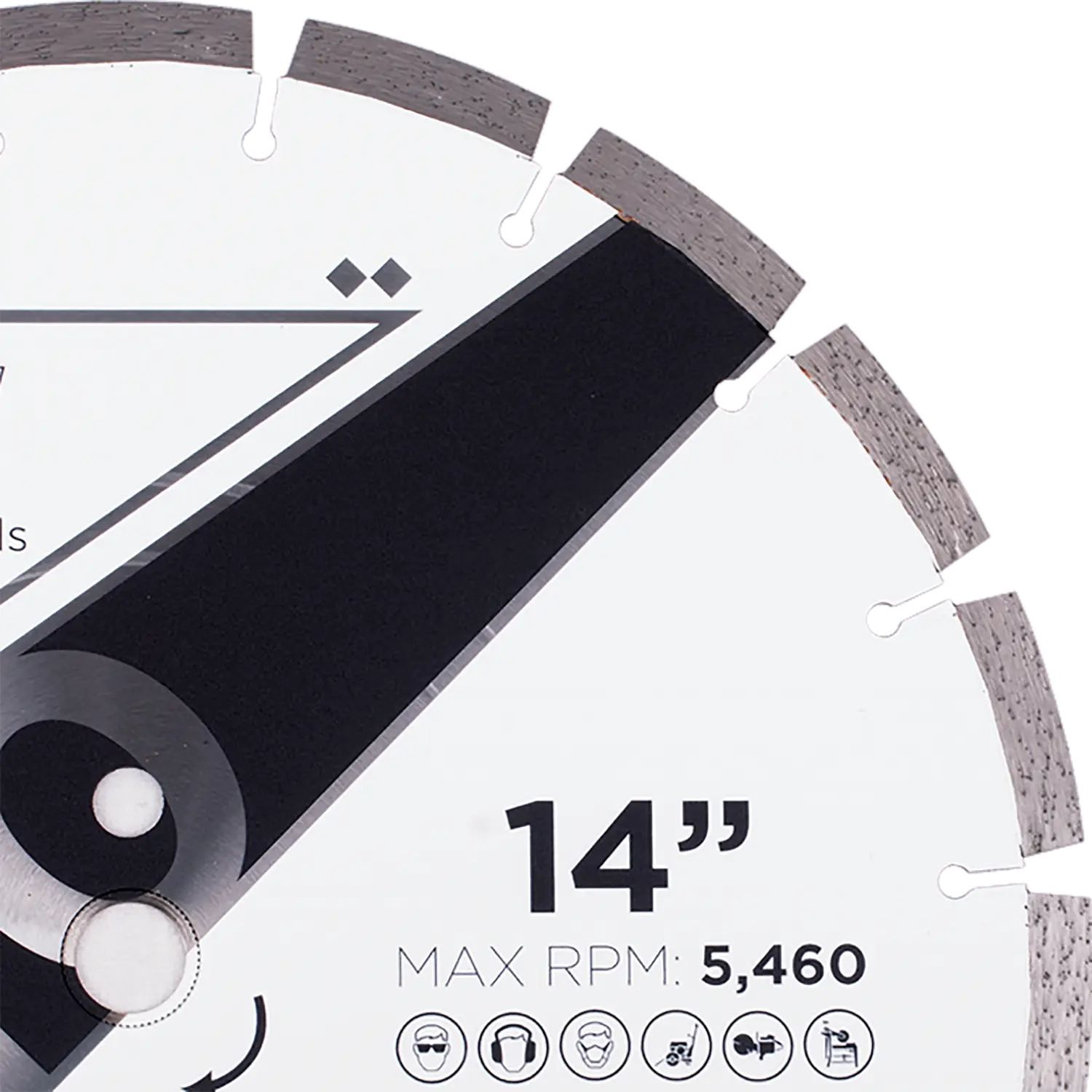 Diamond Vantage Y110 Concrete Brick Masonry Diamond Blade 3 Diamond Vantage Y110 Concrete Brick Masonry Diamond Blade - Image 3