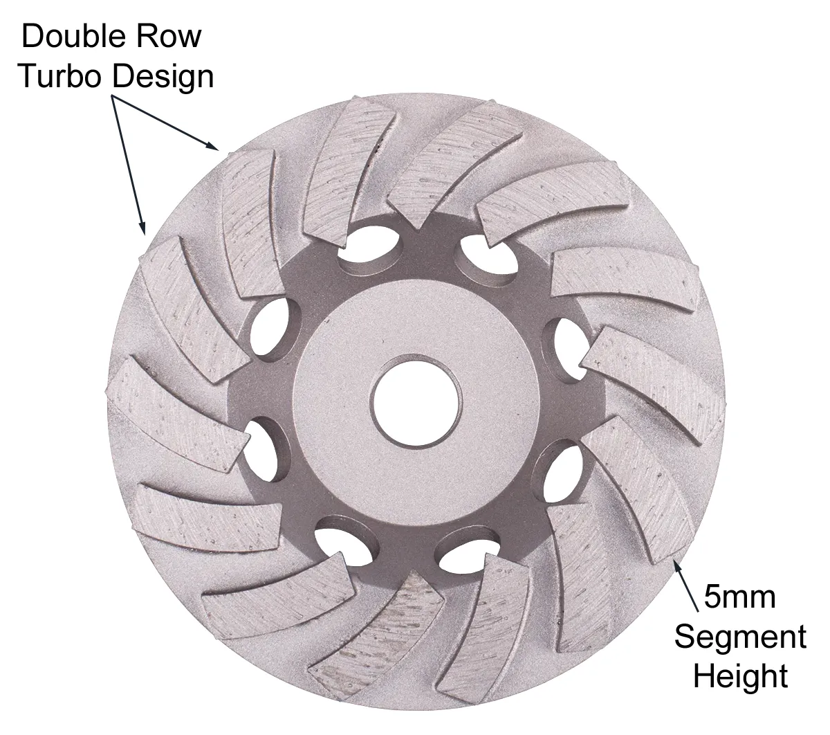 Diamond Vantage X100 Concrete Turbo Grinding Cup Wheel 4 Diamond Vantage X100 Concrete Turbo Grinding Cup Wheel - Image 4