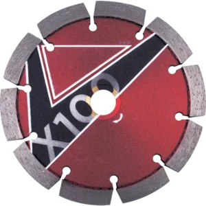 Home 6 Diamond Vantage X100 value tuck point diamond blade on white background.